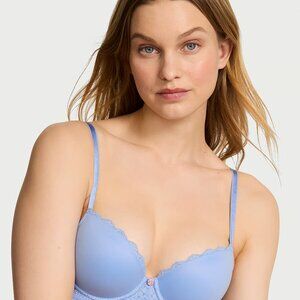 Victoria's Secret Dream Angles Twinkle Strap Smooth & Lace Demi Bra